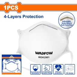 MASCARILLA CON FILTRO DESCARTABLE WADFOW WDK2901
