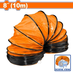 MANGUERA CONDUCTO PVC 10M 8 PARA VENTILADOR WGFJ2A08 WADFOW WBPP1A08