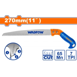SERRUCHO DE MANO 11" 270MM 7TPI WADFOW WHW5G12