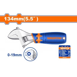 LLAVE FRANCESA AJUSTABLE MINI 0-19MM WADFOW WAW3106