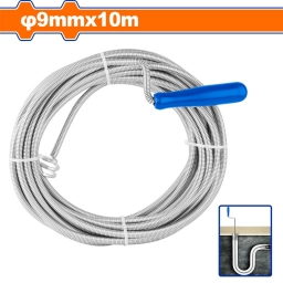 FLEXIBLE LIMPIADOR DE CA�ERIAS 10M WADFOW WDD2310
