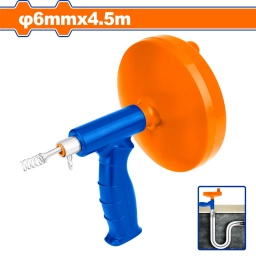 PISTOLA FLEXIBLE LIMPIADOR DE CAÑERIAS 4,5M WADFOW WDD3345