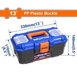 CAJA PLASTICA DE HERRAMIENTAS 13 WADFOW WTB1313  