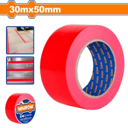 CINTA SEÑALIZACION ROJA 30MT X 50MM WADFOW WPN4H35