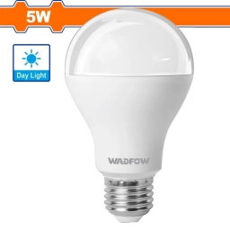 LAMPARA LED E27 LUZ FRIA WADFOW 5W WDN15051
