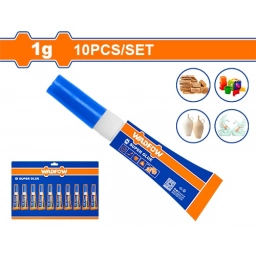 SET X 10 ADHESIVO SUPER GLUE GOTITA 1GR WADFOW WGX1K03