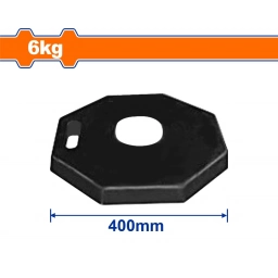 BASE SOPORTE PARA POSTE DE TRAFICO 6KG WADFOW WYJ2A06