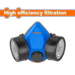 MASCARA RESPIRADOR CON 2 FILTROS INCLUIDOS WADFOW WRJ2502