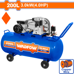 COMPRESOR 200LT 4HP WADFOW WAP4R22