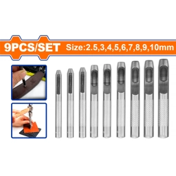SET X 9 SACA BOCADOS 2.5,3,4,5,6,7,8,9,10 MM WCC7509