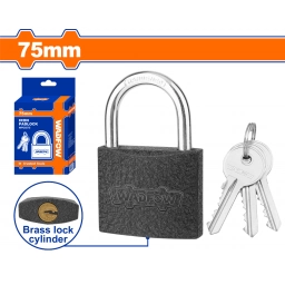 CANDADO HIERRO 75MM 633G 3 LLAVES  WPD5575