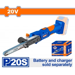 MINI LIJADORA DE BANDA A BATERIA 20V P20S BATERIA WADFOW WLBS1501 S/BAT S/CARG