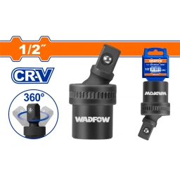 ADAPTADOR ARTICULADO 360° DADO DE IMPACTO 1/2" UNIVERSAL WADFOW WMS4212