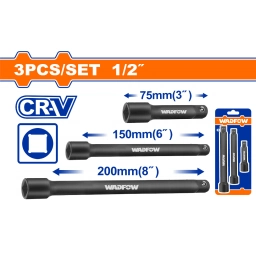 SET X 3 BARRA DE EXTENSION DADO IMPACTO 12 WADFOW WMS7403
