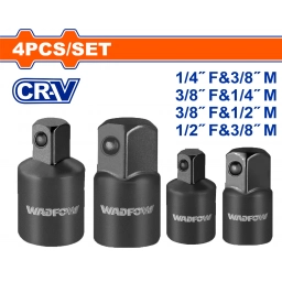 SET X 4 ADAPTADORES DADO DE IMPACTO WADFOW WMS6404