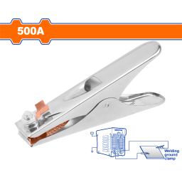 PINZA DE TIERRA 500A 205MM WADFOW WEH9A05