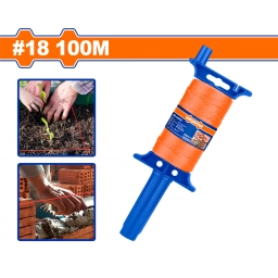 ENROLLADOR Tanza Hilo Naranja Para Albañil 1,55 Mm X 100 Metros WADFOW WRZ3318