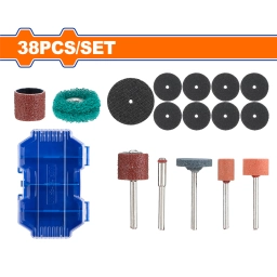 SET X 38 PCS PARA MINI TORNO WADFOW WRR5038