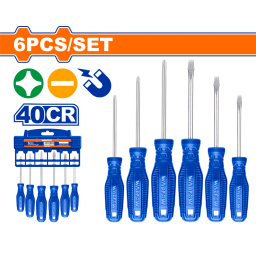 SET X 6 DESTORNILLADORES PALETAPHOLLIPS WADFOW WSS2206