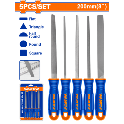 SET X 5 LIMAS P METAL 8 WADFOW WSF2405