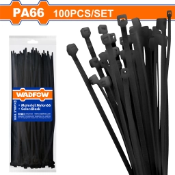 BOLSA X 100 COLLARINES 250MM X 4.8MM NEGRO WADFOW WTEB525048