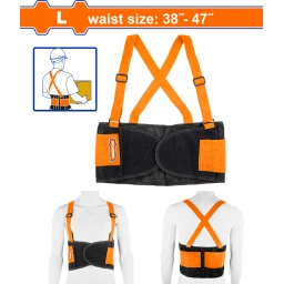 FAJA LUMBAR DE TRABAJO C TIRADORES TALLE L WTG901L WADFOW
