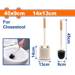 SET CEPILLO + BASE PARA INODORO WADFOW WMBS1101