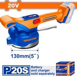 VENTOSA VIBRADORA A BATERIA 20V P20S PCOLOCAR CERAMICA SBATERIA, SCARGADOR WADFOW WTVM1D12