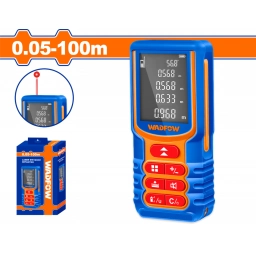 MEDIDOR DE DISTANCIA LASER 0.05-100MTS C/MEDICION DE ANGULOS WADFOW WDL1520