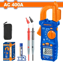 PINZA AMPERIMETRICA DIGITAL AC 400A WADFOW WDM6503