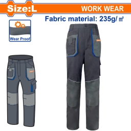 PANTAL�N DE TRABAJO TALLE L WADFOW WUN3804.L