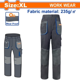 PANTAL�N DE TRABAJO TALLE XL WADFOW WUN3804.XL