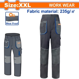PANTAL�N DE TRABAJO TALLE XXL WADFOW WUN3804.XXL