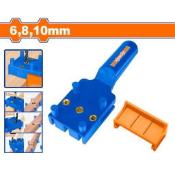 GUIA PARA MECHAS 6, 8, 10MM  CON TOPE AJUSTABLE P/MADERA 12�26MM WADFOW WCP5103