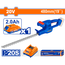 CORTA CERCO A BATERIA P20S 20V CUCHILLA 480MM C/BAT Y CARGADOR WADFOW WLYP5181