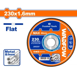 DISCO ABRASIVO CORTE METAL 9" WADFOW WAC1394